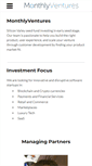 Mobile Screenshot of monthlyventures.com